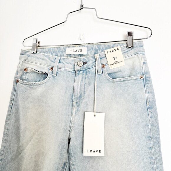 NWT Trave Sophie Low Rise Slim Crop Jeans in California Dreamin light wash - Picture 6 of 10
